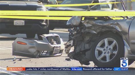 Child, mother dead after a suspected DUI driver crashes into pedestrians at L.A. bus stop